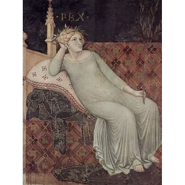 Ambrogio Lorenzetti - Allegorie der guten Regierung, Detail: Pax, Allegorie des Friedens - 1.000 Teile (Puzzle)