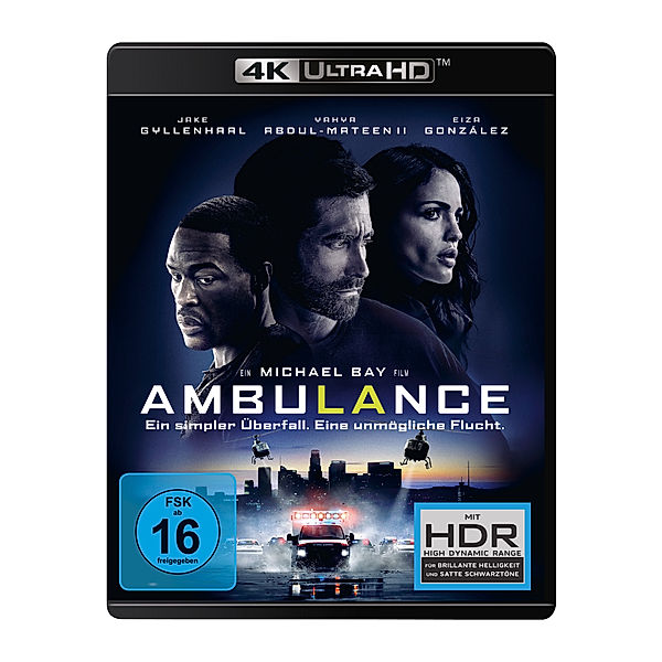 Ambulance, Yahya AbdulMateen II Eiza... Jake Gyllenhaal