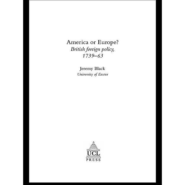 America Or Europe?, Jeremy Black