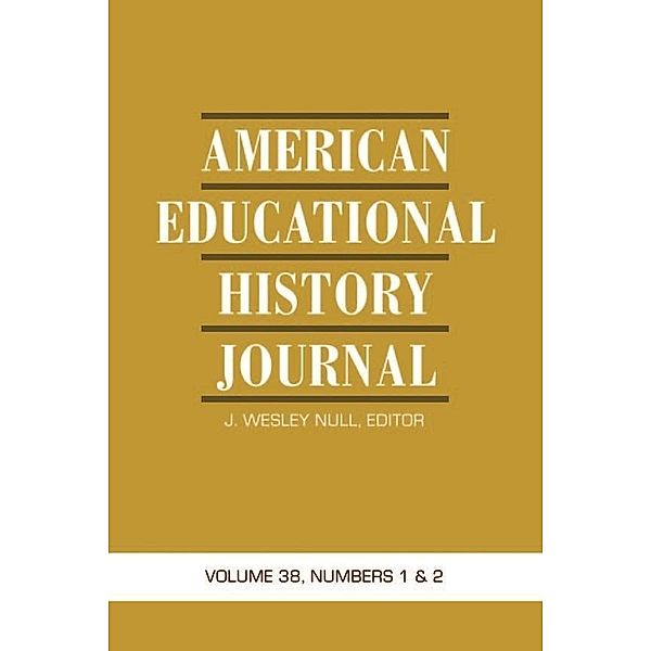 American Educational History Journal / American Educational History Journal