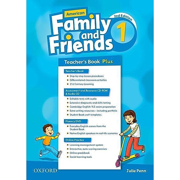 American Family and Friends 1. Teacher's Book Plus, Naomi Simmons, Tamzin Thompson, Jenny Quintana