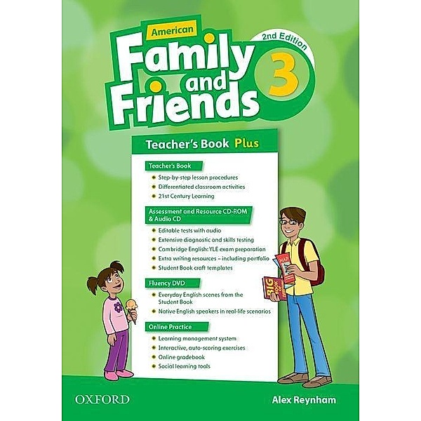 American Family and Friends 3. Teacher's Book Plus, Naomi Simmons, Tamzin Thompson, Jenny Quintana
