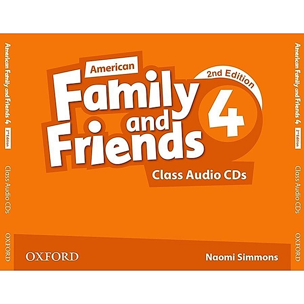 American Family and Friends 4. Class Audio CDs, Naomi Simmons, Tamzin Thompson, Jenny Quintana
