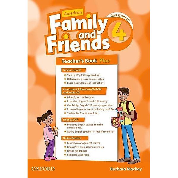 American Family and Friends 4. Teacher's Book Plus, Naomi Simmons, Tamzin Thompson, Jenny Quintana