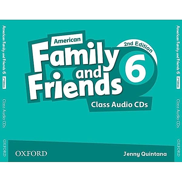 American Family and Friends 6. Class Audio CDs, Naomi Simmons, Tamzin Thompson, Jenny Quintana