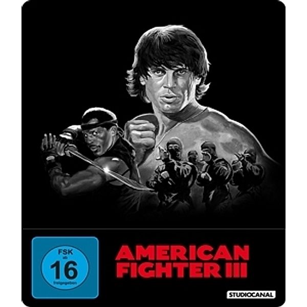 American Fighter 3 - Die blutige Jagd Exklusives Steelbook, David Bradley, Steve James