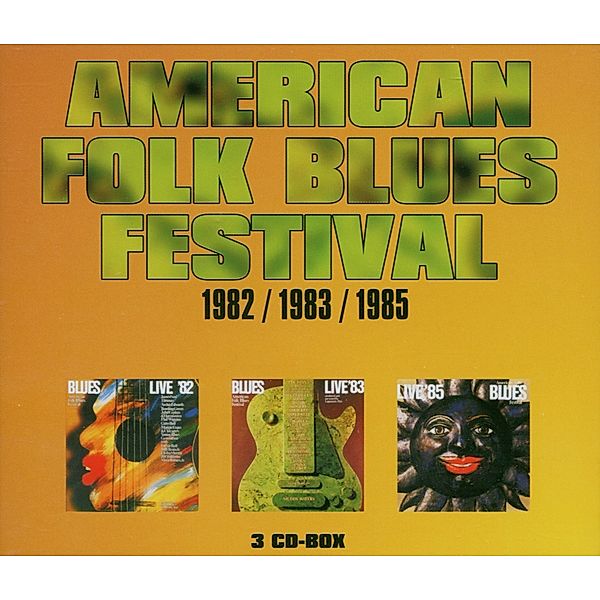 American Folk Blues Festival 1982-85, Diverse Interpreten