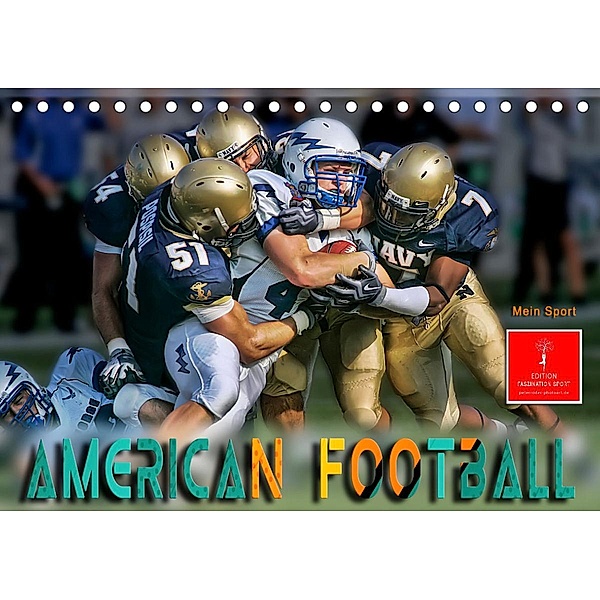 American Football - mein Sport (Tischkalender 2023 DIN A5 quer), Peter Roder