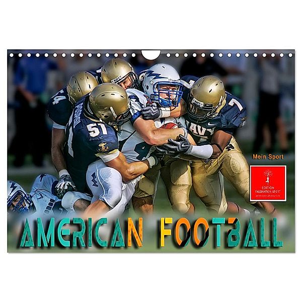 American Football - mein Sport (Wandkalender 2024 DIN A4 quer), CALVENDO Monatskalender, Peter Roder