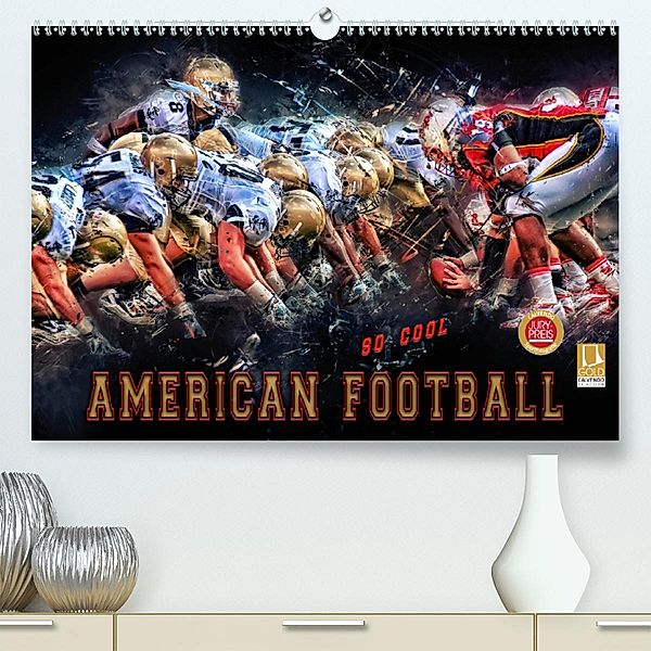 American Football - so cool (Premium-Kalender 2020 DIN A2 quer), Peter Roder