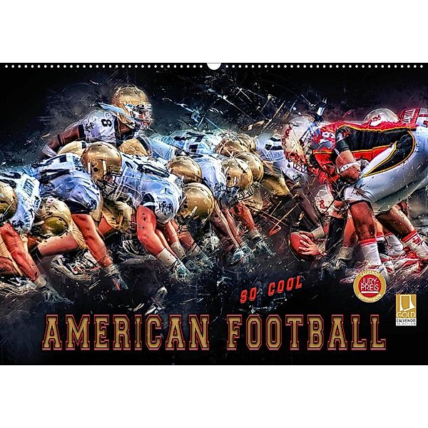 American Football - so cool (Wandkalender 2020 DIN A2 quer), Peter Roder