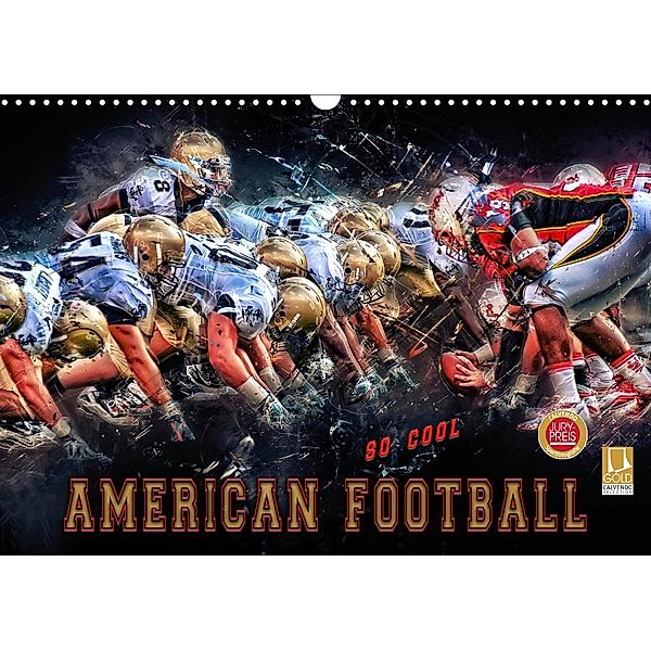 American Football - so cool (Wandkalender 2020 DIN A3 quer), Peter Roder