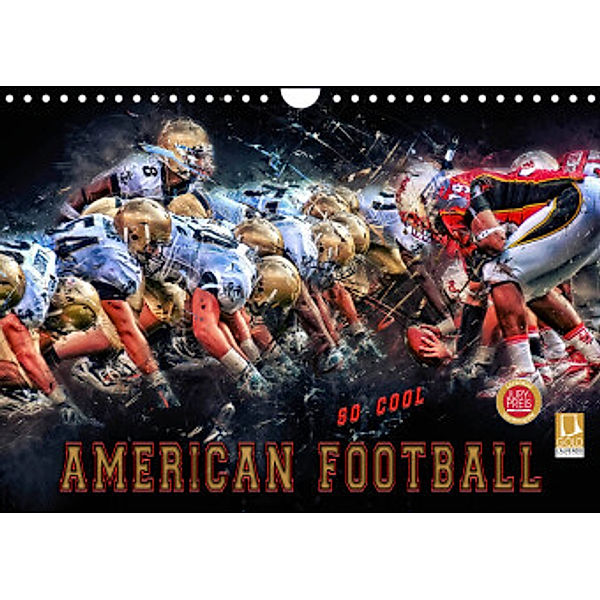 American Football - so cool (Wandkalender 2022 DIN A4 quer), Peter Roder