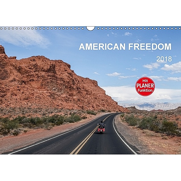 American Freedom - Planer (Wandkalender 2018 DIN A3 quer), Michael Brückmann