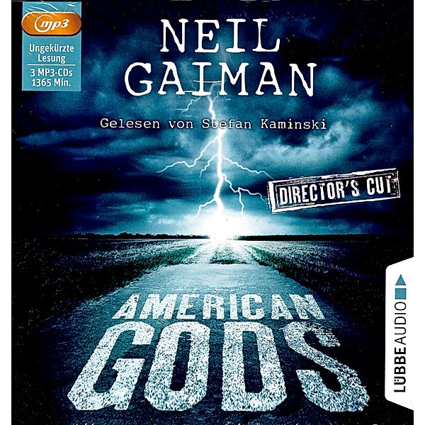 American Gods, 3 MP3-CDs, Neil Gaiman