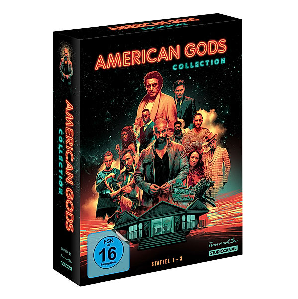 American Gods - Staffel 1-3 Collection, Emily Browning,Omid Abtahi Ricky Whittle