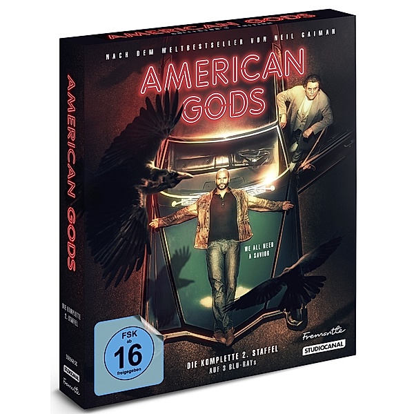 American Gods - Staffel 2, Ricky Whittle, Ian McShane