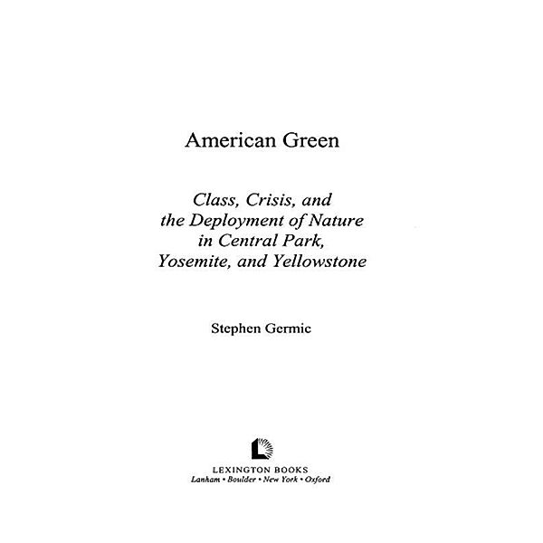 American Green, Stephen A. Germic