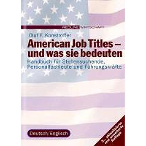 American Job Titles - und was sie bedeuten / Redline Wirtschaft, Oluf F. Konstroffer