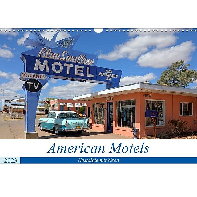 American Motels - Nostalgie mit Neon Wandkalender 2023 DIN A3 quer -  Kalender bestellen