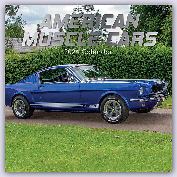 American Muscle Cars - Amerikanische Muscle-Cars 2024 - 16-Monatskalender, Gifted Stationery