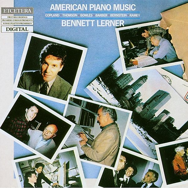 American Piano Music Vol.1, Bennett Lerner