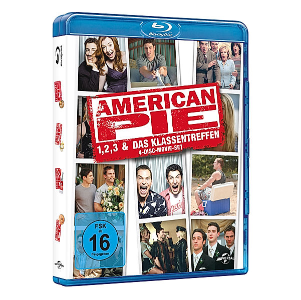 American Pie - Kinofilm-Box, Alyson Hannigan,Seann William Scott Jason Biggs