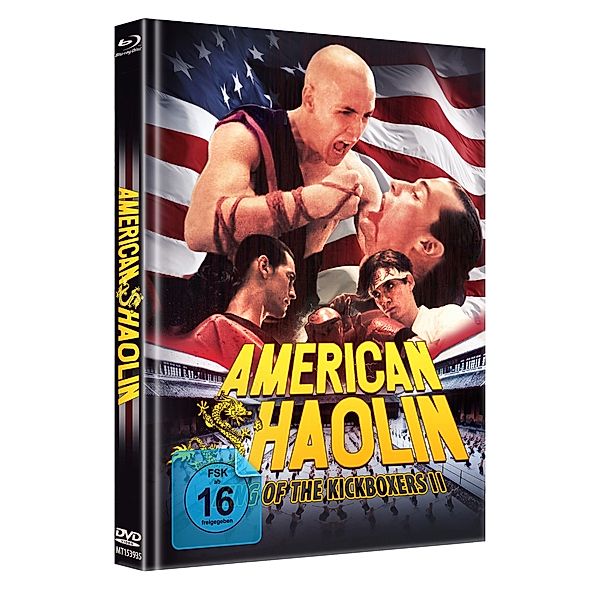 American Shaolin-King Of Kickboxers 2 Mediabook, LIMITED MEDIABOOK [Blu-ray & DVD]