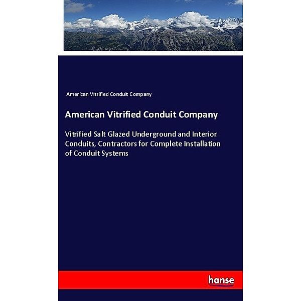 American Vitrified Conduit Company, American Vitrified Conduit Company