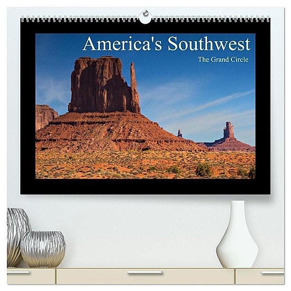 America's Southwest - The Grand Circle (hochwertiger Premium Wandkalender 2024 DIN A2 quer), Kunstdruck in Hochglanz, Juergen Schonnop