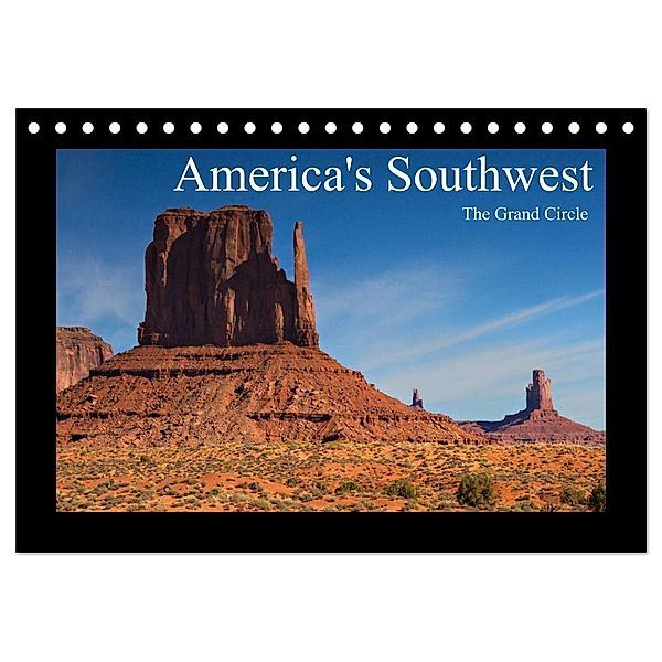 America's Southwest - The Grand Circle (Tischkalender 2024 DIN A5 quer), CALVENDO Monatskalender, Juergen Schonnop