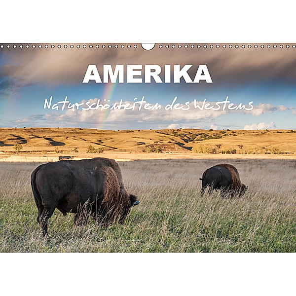 Amerika - Naturschönheiten des Westens (Wandkalender 2019 DIN A3 quer), Fabienne Heidorn