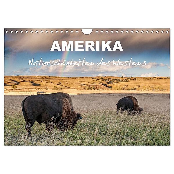 Amerika - Naturschönheiten des Westens (Wandkalender 2024 DIN A4 quer), CALVENDO Monatskalender, Fabienne Heidorn