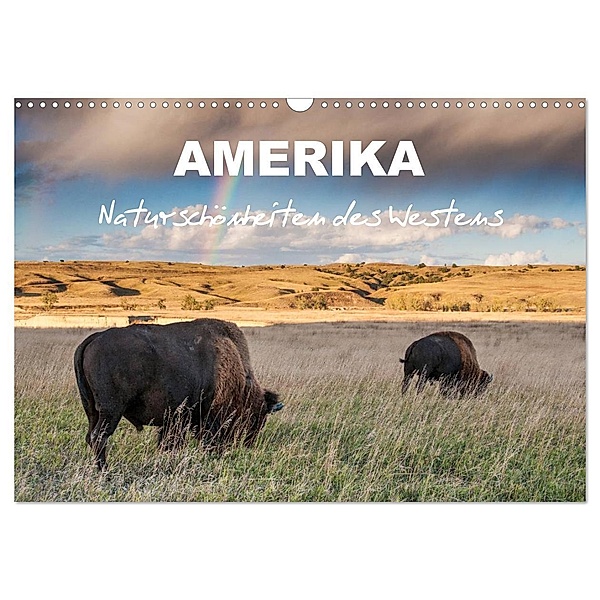 Amerika - Naturschönheiten des Westens (Wandkalender 2024 DIN A3 quer), CALVENDO Monatskalender, Fabienne Heidorn