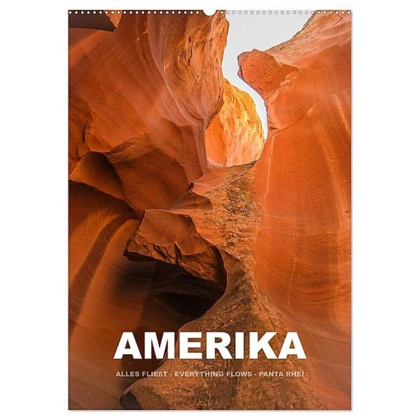 Amerika (Wandkalender 2024 DIN A2 hoch), CALVENDO Monatskalender, Mona Stut