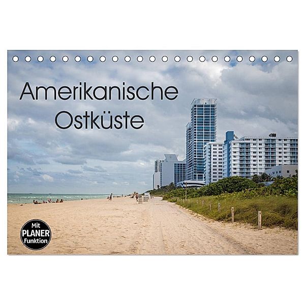 Amerikanische Ostküste (Tischkalender 2024 DIN A5 quer), CALVENDO Monatskalender, Marlen Rasche