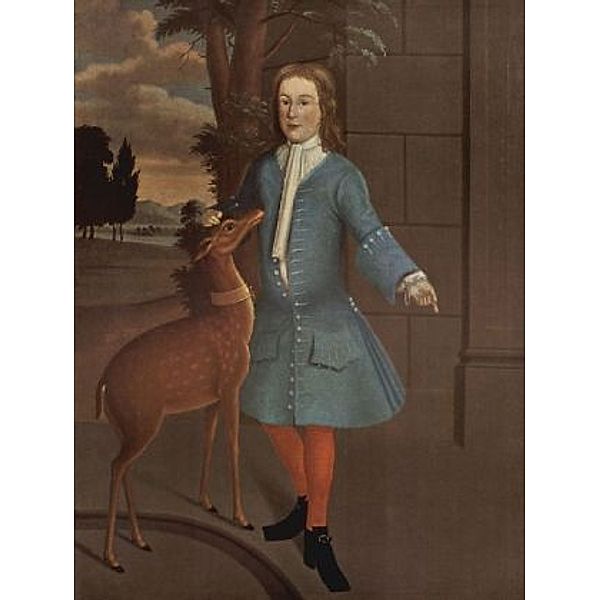 Amerikanischer Maler von 1730 - Porträt des John van Cortlandt - 1.000 Teile (Puzzle)