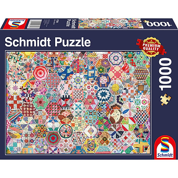 SCHMIDT SPIELE Amerikanischer Patchwork Quilt