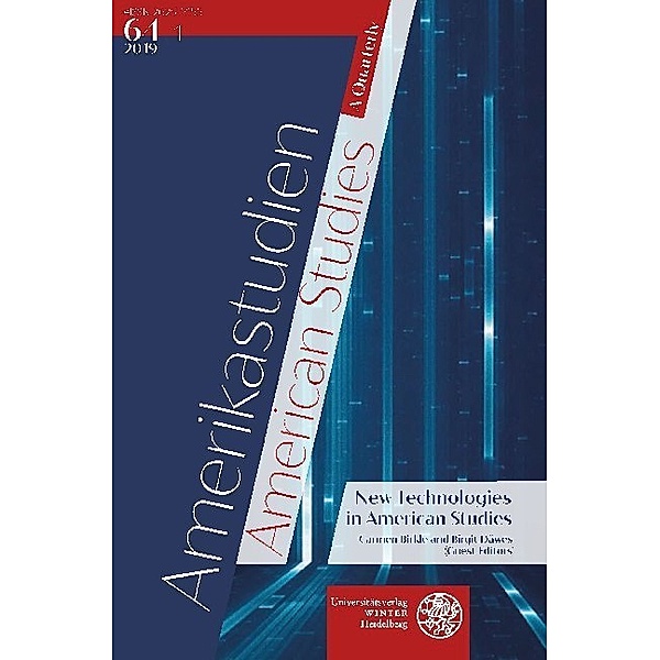 Amerikastudien / American Studies. A Quarterly. Vol. 64:1 (2019)