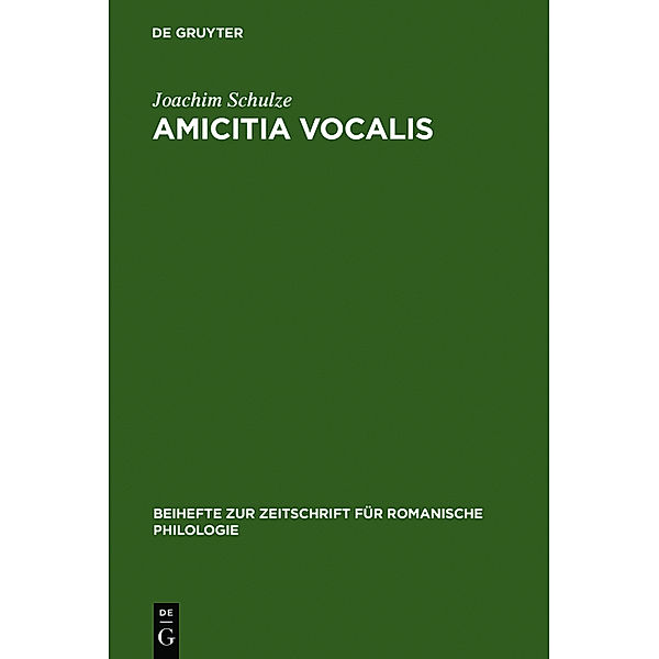 Amicitia vocalis, Joachim Schulze