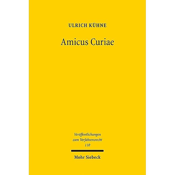 Amicus Curiae, Ulrich Kühne