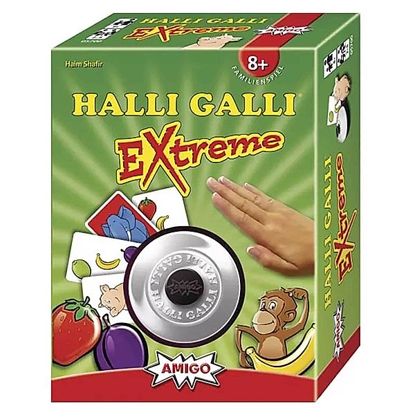 Amigo Verlag Amigo Halli Galli Extreme, Kartenspiel, Haim Shafir