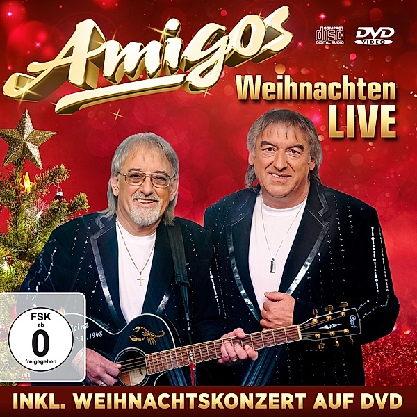 Amigos - Weihnachten Live - inkl. Weihnachtskonzert auf DVD CD+DVD, Amigos