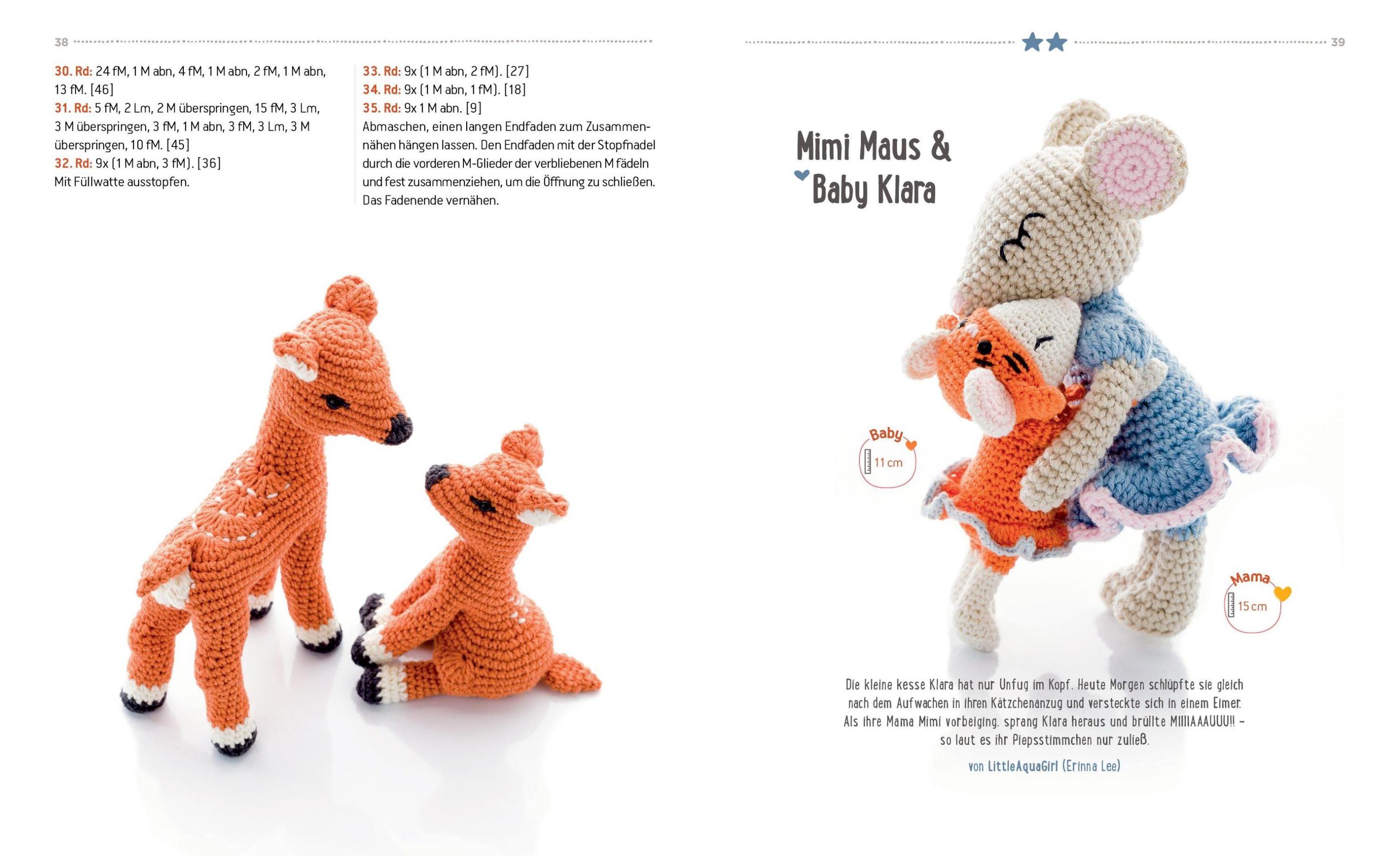 Amigurumipattern: Tierisch süße Häkelfreunde Happy Family Buch