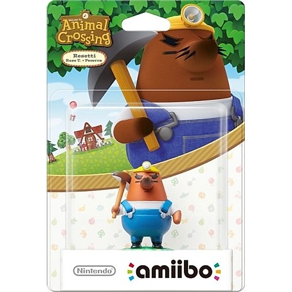 amiibo Animal Crossing - Nintendo amiibo Animal Crossing, Resetti, 1 Figur