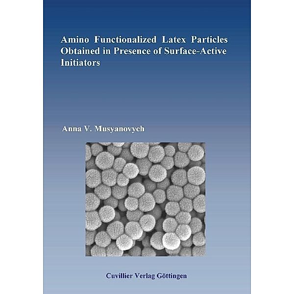 Amino Functionalized Latex Particles Obtained in Presence of Surface-Active Initiators