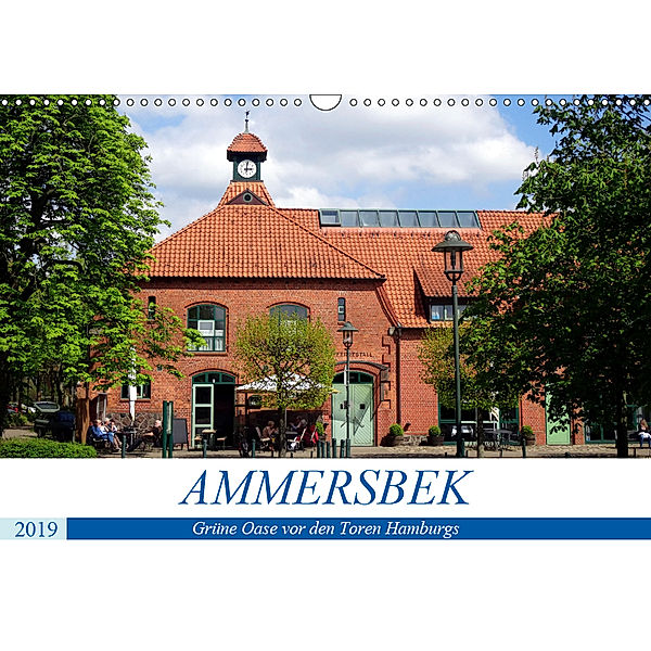 Ammersbek - Grüne Oase vor den Toren Hamburgs (Wandkalender 2019 DIN A3 quer), Henning von Löwis of Menar