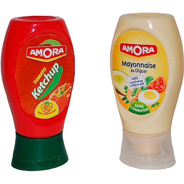 Amora Ketchup und Mayo