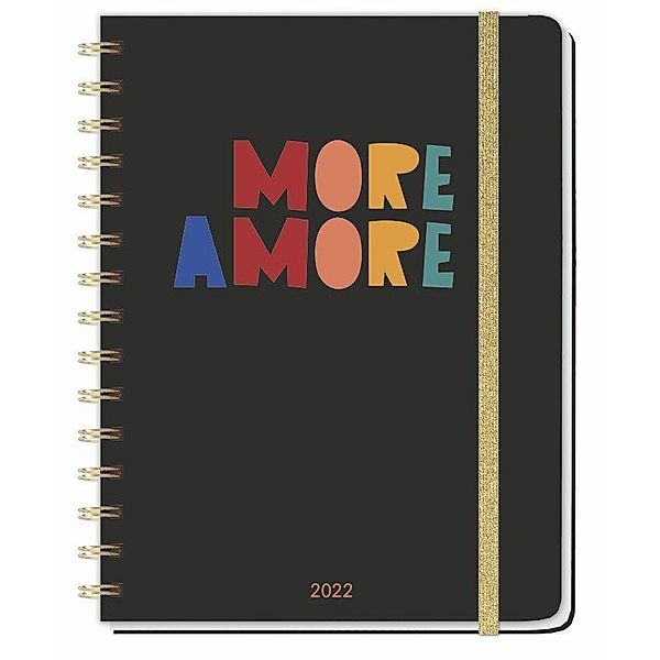 Amore Spiral-Kalenderbuch A5 Kalender 2022