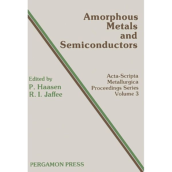 Amorphous Metals and Semiconductors